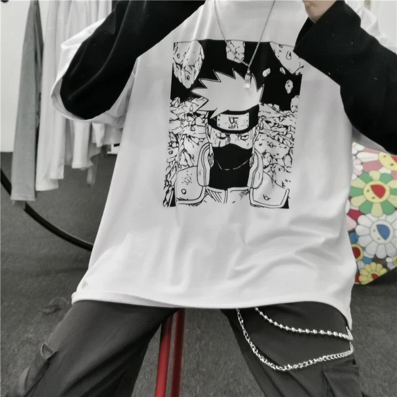 Áo thun tay lỡ form rộng Kakasi, Áo phông unisex Tiger.86 AFR255