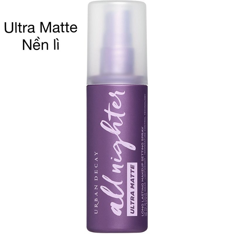 Urban Decay - Xịt Giữ Makeup Kềm Dầu All Nighter Long Lasting Makeup Setting Spray