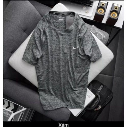 ⭐ Áo Thun Nam⚡Cao Cấp⚡Áo Phông Thể Thao Tập Gym Vải Thun Mè Cao Cấp Co Giãn 4 Chiều Thấm Hút Mồ Hôi _KVINDstore08