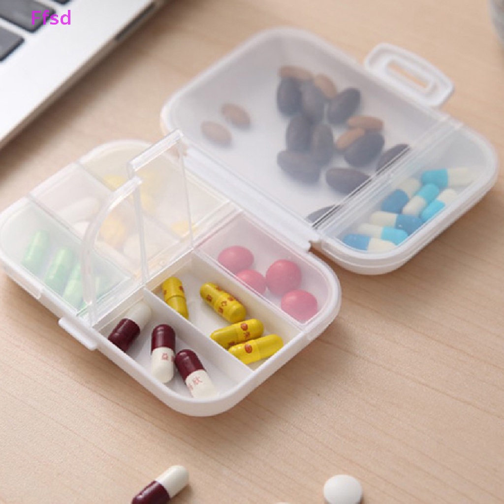 Hộp Đựng Thuốc Viên 8 Ngăn Tiện Dụng