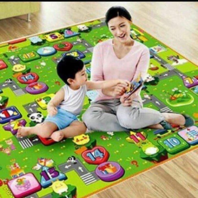 Thảm xốp Maboshi 2 mặt 3x2m