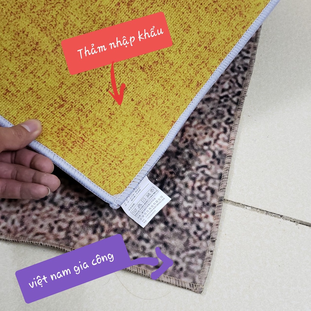 Thảm Lì Bali Trải Sàn Trang Trí Phòng Khách -Phòng Ngủ Cao Cấp Kích Thước Bé