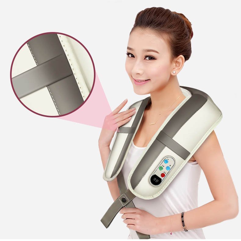 Đai massage đấm lưng-vai-cổ-gáy toàn thân siêu tiện lợi