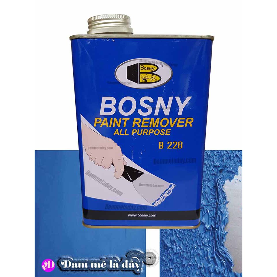 Tẩy màu sơn paint remover Bosny-800gram