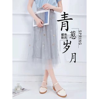Sandal Nữ ULZZANG Bít Mũi Đế Thấp 3 Phân