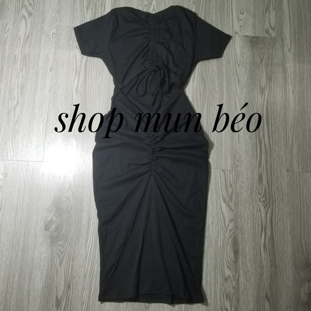 [MẪU MỚI] Đầm Body Phom Dài Dây Rút Lưng Thun Borip Thích Hợp Mặc Đi Tiệc Đi Làm Đi Chơi Phù Hợp Với Mọi Phong Cách | BigBuy360 - bigbuy360.vn