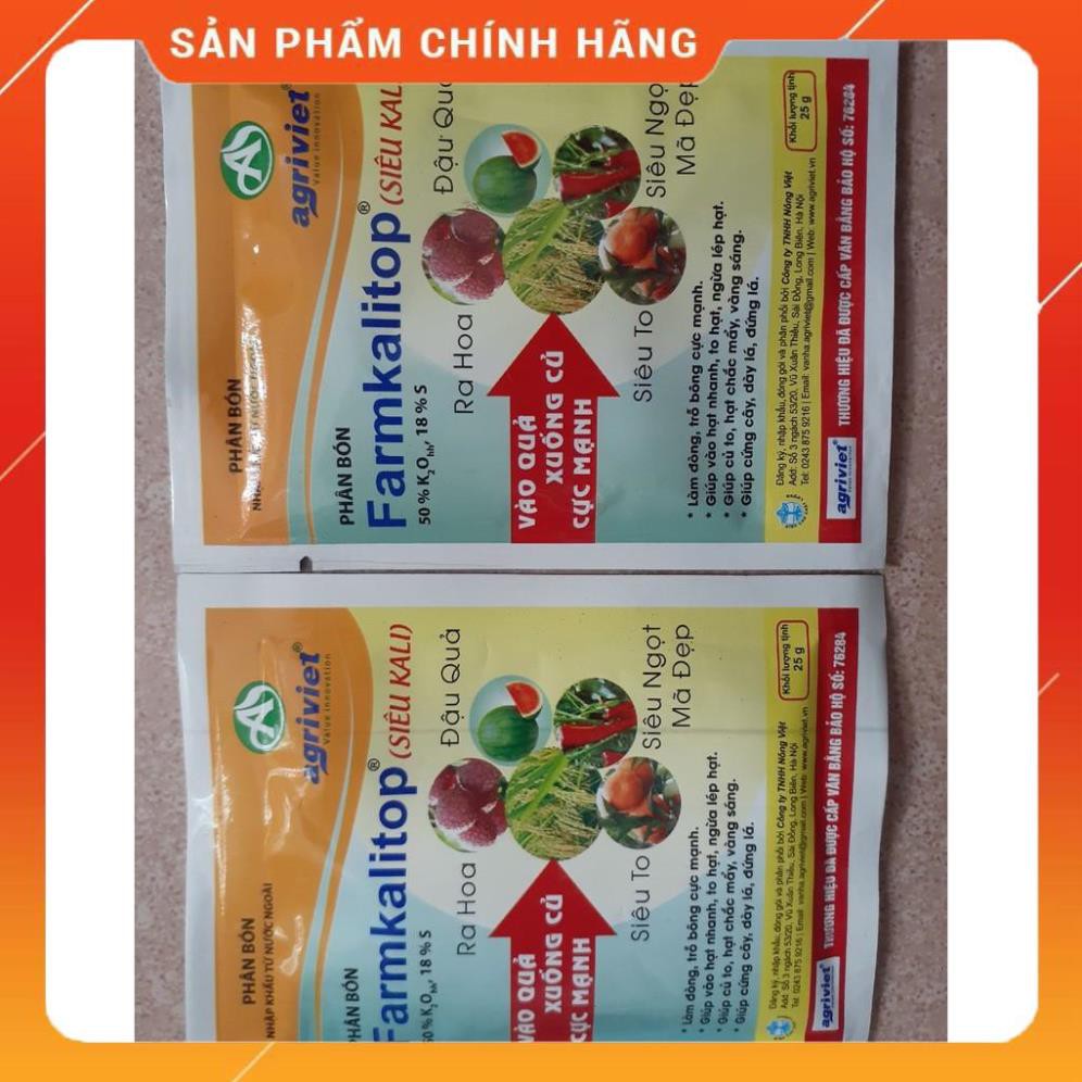 PHÂN BÓN LÁ SIÊU KALI NHẬP KHẨU TỪ BỈ