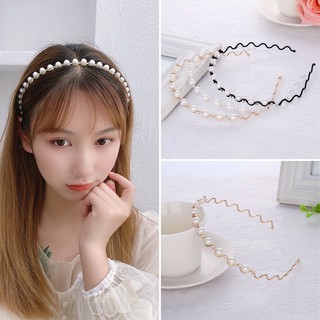 Phụ Kiện Tóc Xược Tóc Đính Ngọc Trai Cực Sang Chảnh - Bờm Tóc Nữ Tính