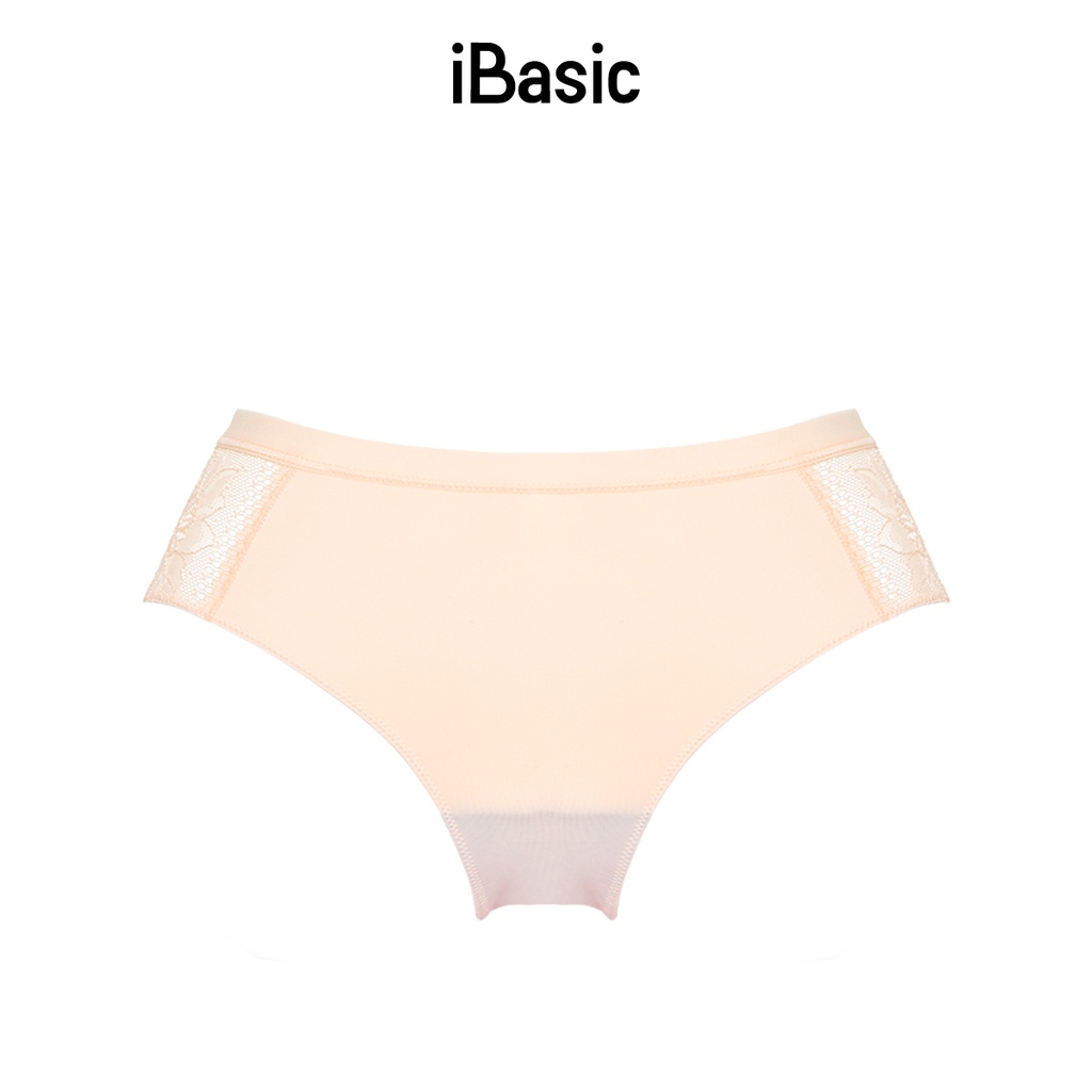 Quần lót thun lạnh phối ren hipster iBasic PANW142