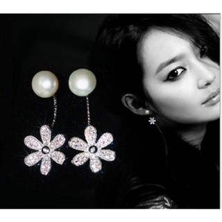 BÔNG TAI BẠC HÀN QUỐC DAISY - DIỄN VIÊN SHIN MIN AH