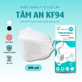 [ THÙNG 300 CÁI ] Khẩu Trang 4D KF94 Hàn Quốc Chống Bụi Mịn Và Kháng Khuẩn, Chất lượng