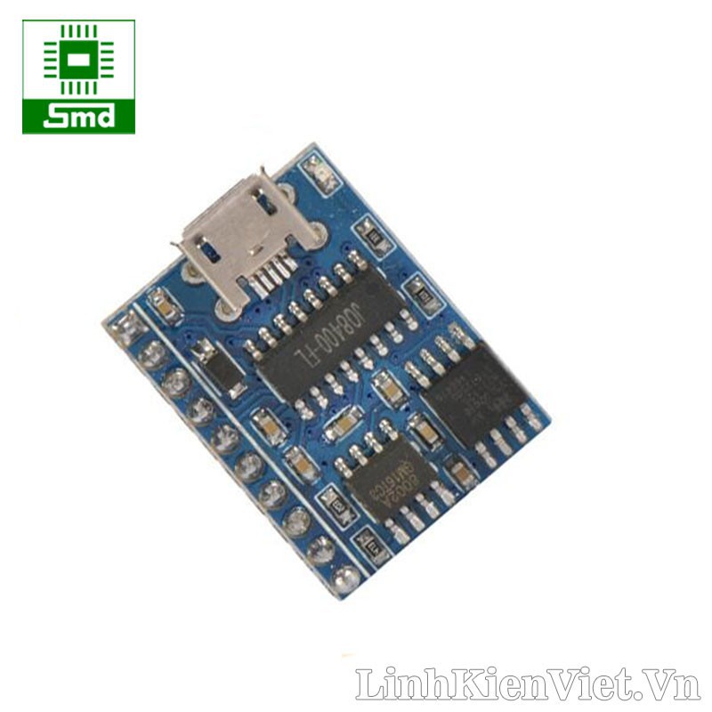 Module phát nhạc MP3 WAV microUSB chip nhớ JQ8400 tích hợp chip nhớ 16M điều khiển arduino