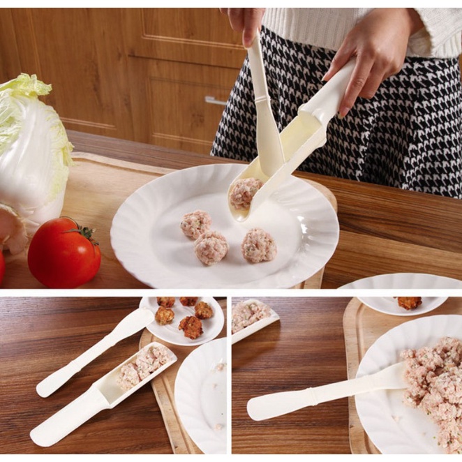 Dụng cụ làm thịt viên, cá viên siêu nhanh nhựa