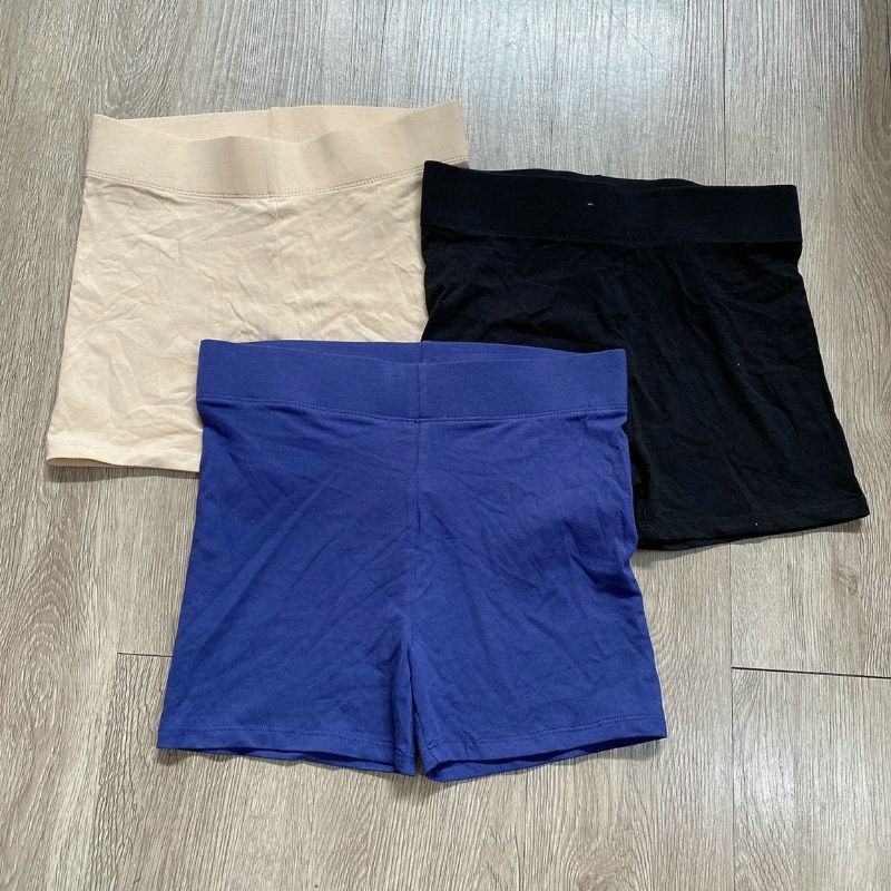 biker short navy cotton xuất xin