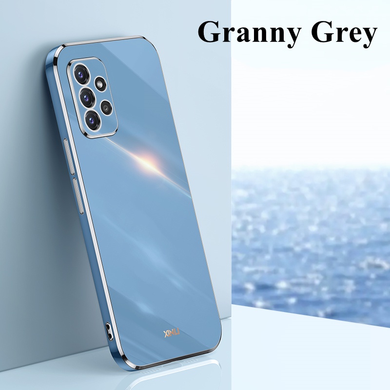 Ốp điện thoại cao su mềm mạ viền 6D sang trọng dành cho Samsung S21 FE S22 Plus S21Ultra S20FE R&X