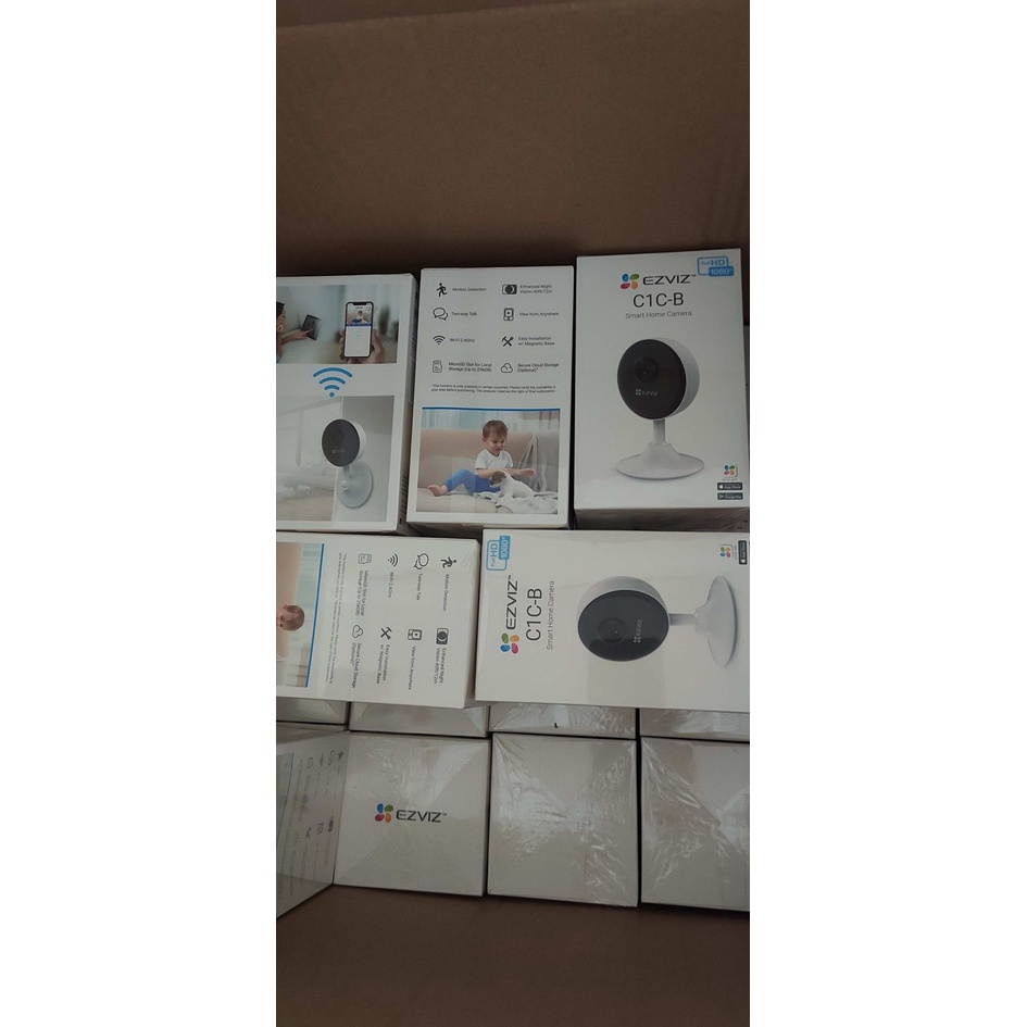 Camera Ezviz Cube C1C-B Hàng Chính Hãng