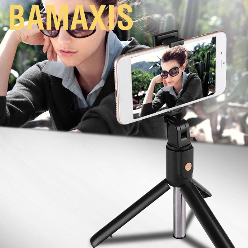 Gậy Selfie Bamaxis 2 Trong 1 Có Điều Khiển Từ Xa Kết Nối Bluetooth Cho Điện Thoại Android Ios