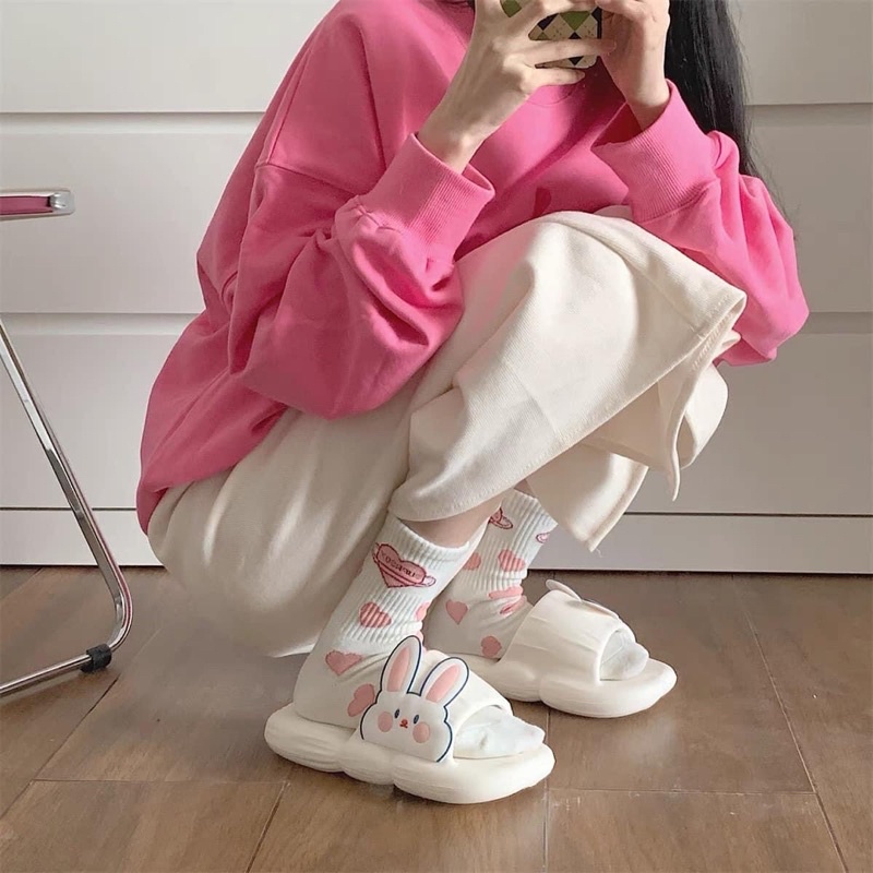 Dép quai ngang cute