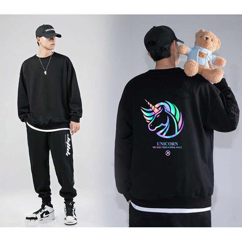 Áo Sweater Kỳ Lân Unicorn Phản Quang | BigBuy360 - bigbuy360.vn
