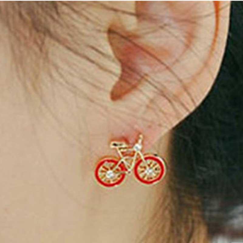 Khuyên Tai Hình Xe Đạp Thời Trang Cho Nữ