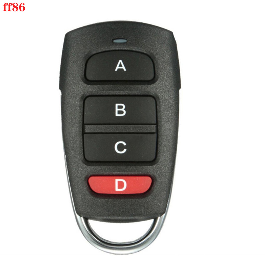 Thiết bị điều khiển mở cửa gara từ xa 4 nút 1527