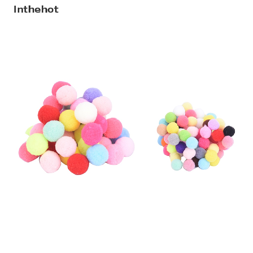 Bộ 100 Bóng Cotton mini 10mm 20mm