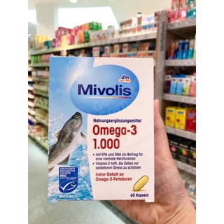 VIÊN UỐNG OMEGA 3(chính hãng Đức)60 viên
