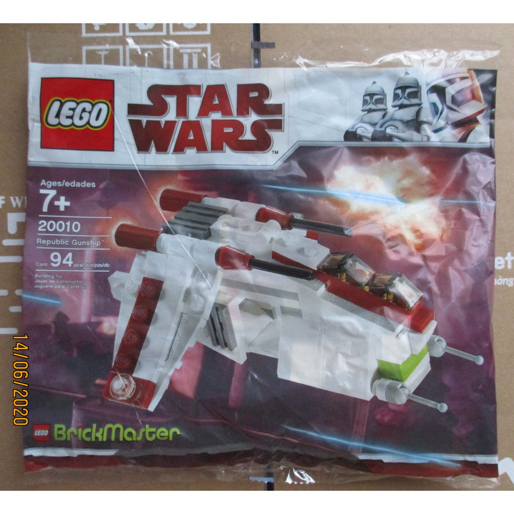 Đồ Chơi LEGO 20010 Star Wars Brickmaster Polybag Mini Republic Gunship