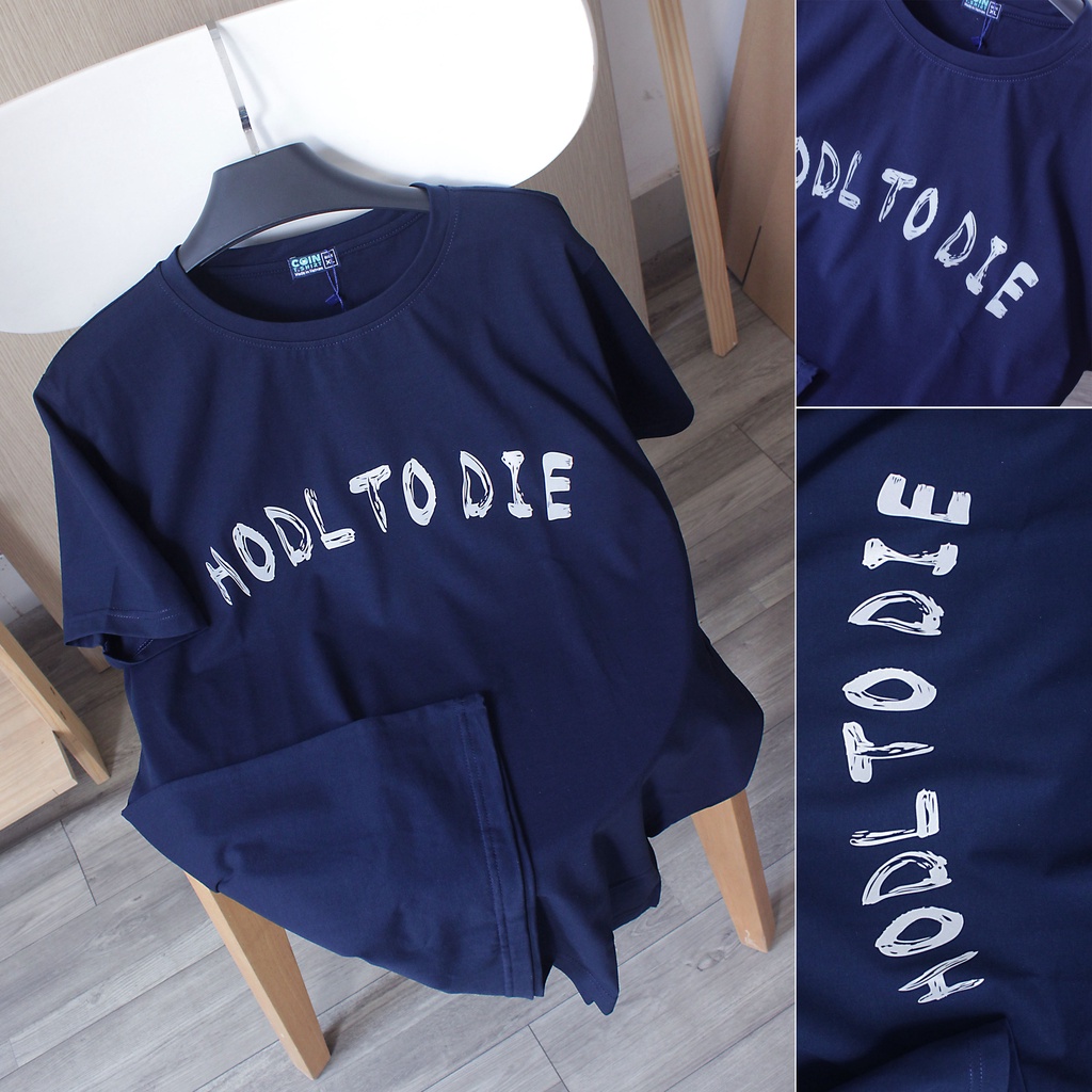 Áo thun cao cấp HODL TO DIE, Binance, Bitcoin, Crypto