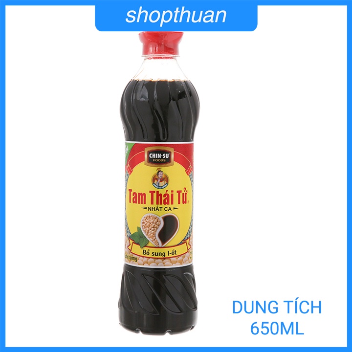 Nước tương Tam Thái Tử Nhất Ca chai 500ml / 650ml