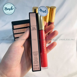 [CHÍNH HÃNG] Son kem Gucci Liquid Matte Mẫu mới 2022