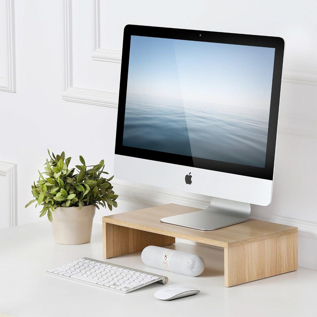 Kệ để bàn gỗ hiện đại SMLIFE Angela | BigBuy360 - bigbuy360.vn