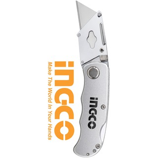 Dao rọc giấy xếp 61mm x 19mm SK5 Folding Knife INGCO HUK6138
