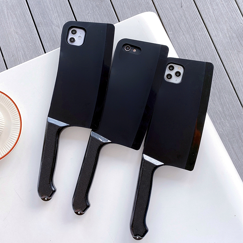 Ốp điện thoại mềm hình dao 3d vui nhộn cho Xiaomi Redmi 4 4x 5 6 7 8 9 10 Pro 9s 10s Redmi 9t