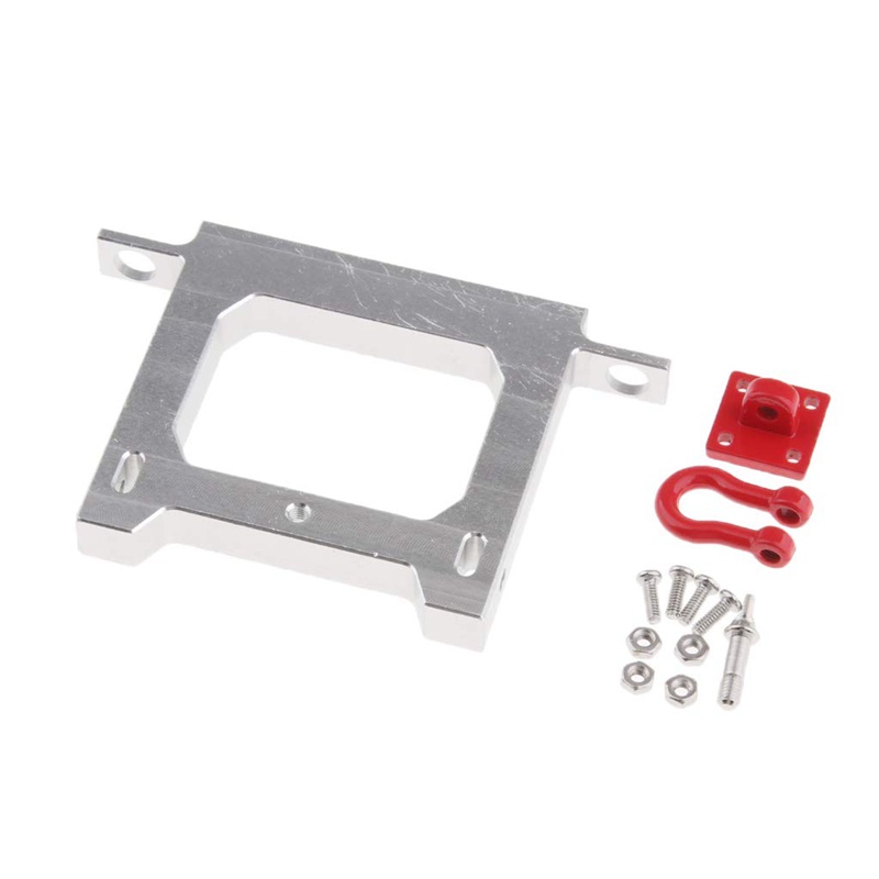 Bộ Cản Sau Bằng Kim Loại Có Móc Kéo Cho Xe Tải Điều Khiển Từ Xa WPL C14 C24 B16 B36 B14 B24 FY004