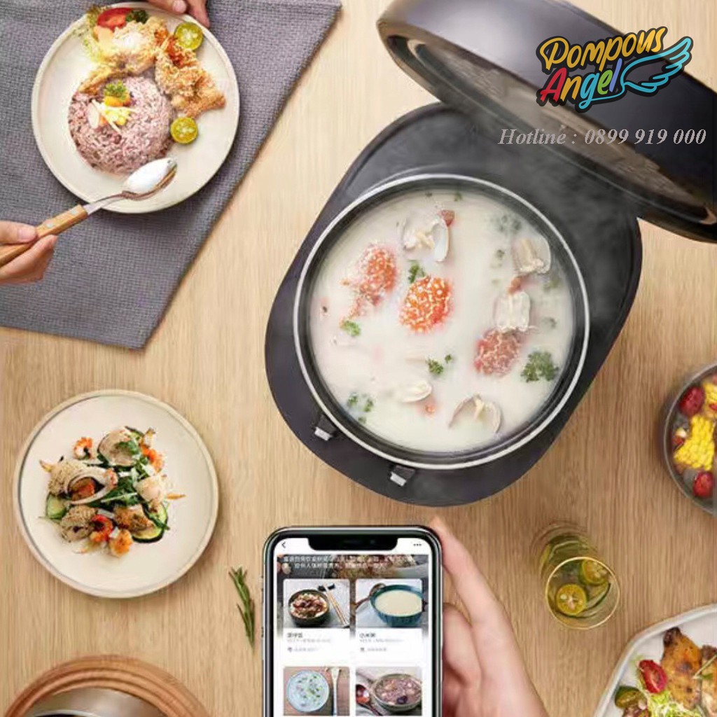 Nồi cơm điện cao tần CASPER CI-15RC01 1.5L 1300w cảm ứng đa năng thông minh tiết kiệm điện
