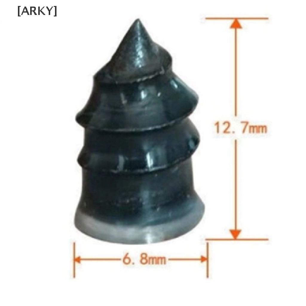 Set 10 Đinh Vít Cao Su Dùng Để Sửa Chữa Lốp Xe Máy / Xe Đạp Điện