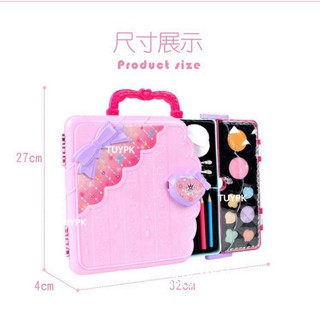 Đồ Chơi Trang Điểm 3 trong 1 Cho Bé Gái - Bảng Vẽ Đa Năng, Bộ Trang Điểm Chơi Công Chúa, Quà Tặng Sinh Nhật