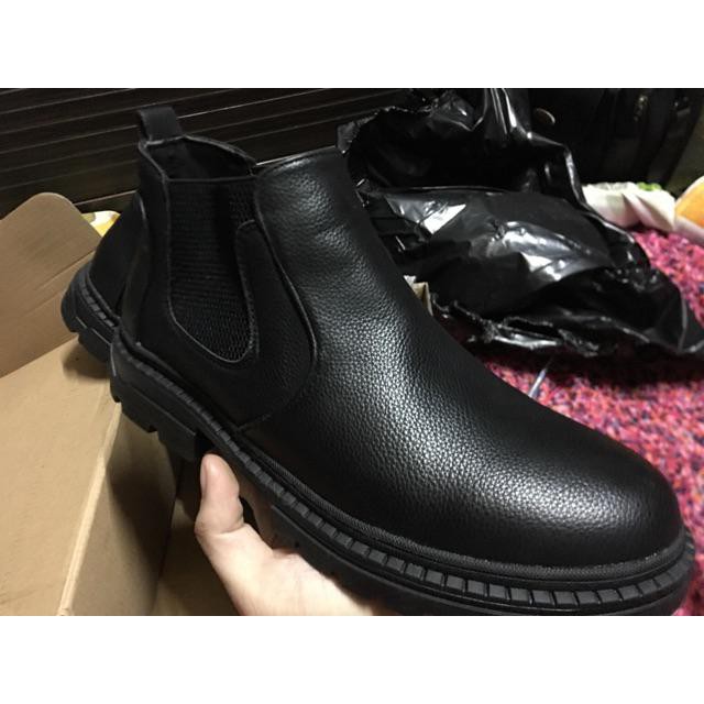[ HÀNG CÓ SẴN ] [Da Xịn Không Nhăn] Chelsea Boot Nam Collection  (đế cao 5cm.) | BigBuy360 - bigbuy360.vn