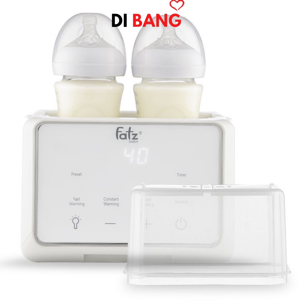 MÁY HÂM SỮA TIỆT TRÙNG ĐIỆN TỬ DUO 3 PLUS FATZ BABY- FB3094TK