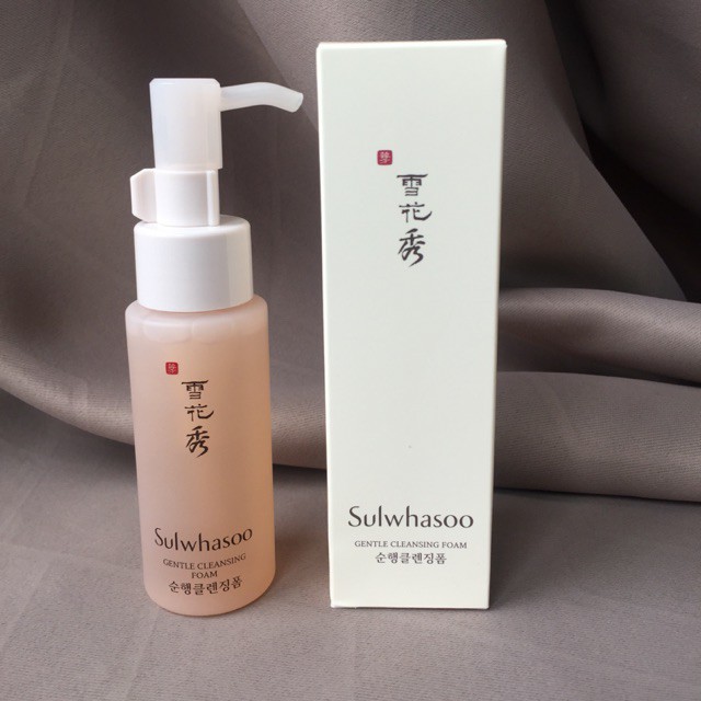 Sữa rửa mặt dịu nhẹ làm sạch bụi bẩn và tế bào chết sulwhasoo 50ml
