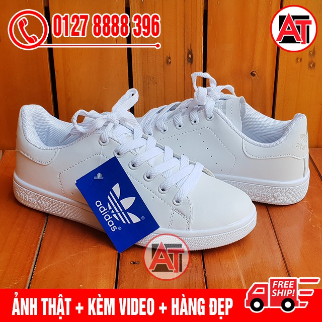 [BIG SALE] Giày Thể Thao Stan Smith Gót Trắng Giá Rẻ