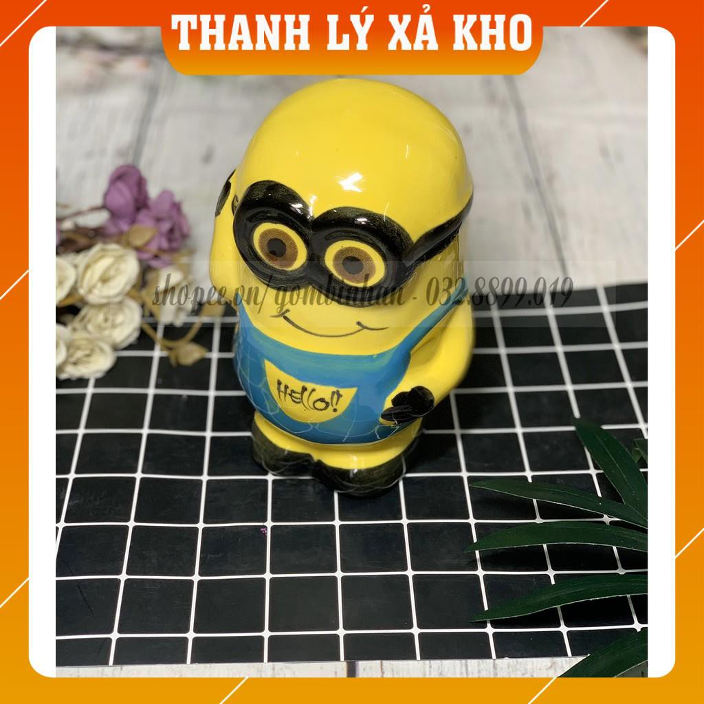 ( LỢN ĐẤT SIÊU HOT - MINIONS) HEO ĐẤT TIẾT KIỆM GỐM SỨ BÁT TRÀNG ĐÚT LỢN GIÁ RẺ!