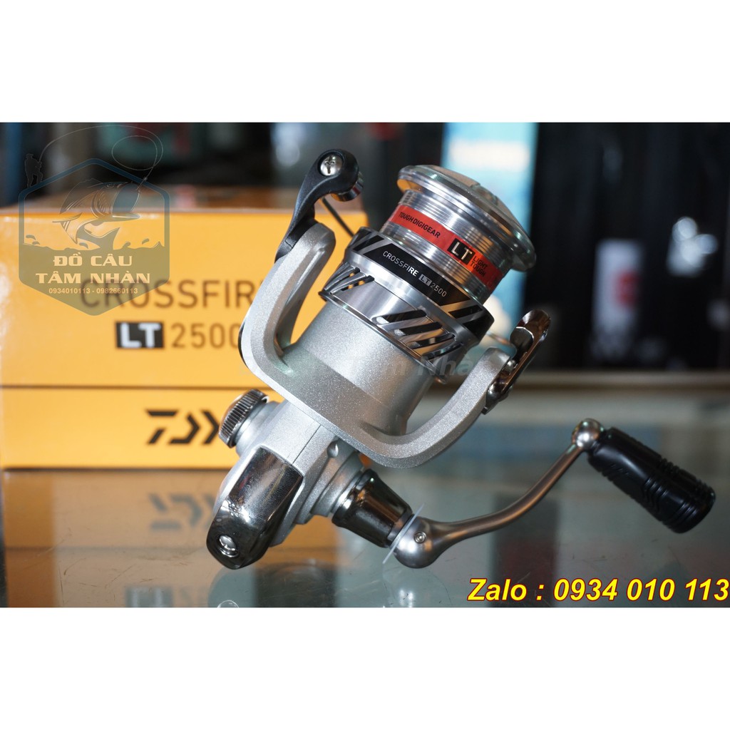 Máy câu cá Daiwa Crossfire LT model 2020 - Made in Việt Nam