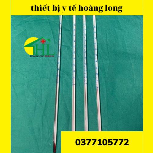 Nhiệt Kế Thủy Ngân 200 Độ - Cây Đo Nhiệt Độ Nước