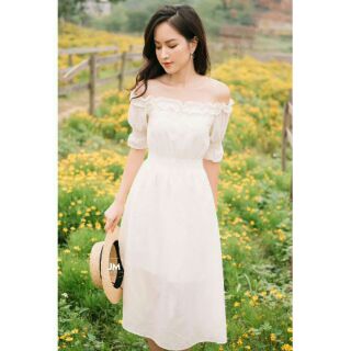 _Đầm trắng dự tiệc cưới lộng lẫy hơn cô dâu, chụp ảnh cưới đều đẹp kèm ảnh thật