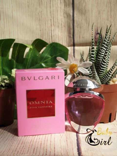 Nước Hoa Nữ BVLGARI Omnia Pink Sapphire EDT 25ml