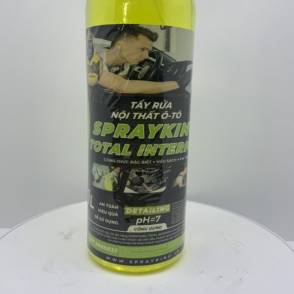 Tẩy Rửa Nội Thất Ô tô SPRAYKING TOTAL INTERIOR