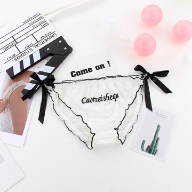 [Mã 12FASHIONSALE1 giảm 10K đơn 50K] Quần Lót Nữ Ren Buộc Dây Caomeishequ Xuất Hàn ( QL : 219 ) Hàng Loại Đẹp. | BigBuy360 - bigbuy360.vn