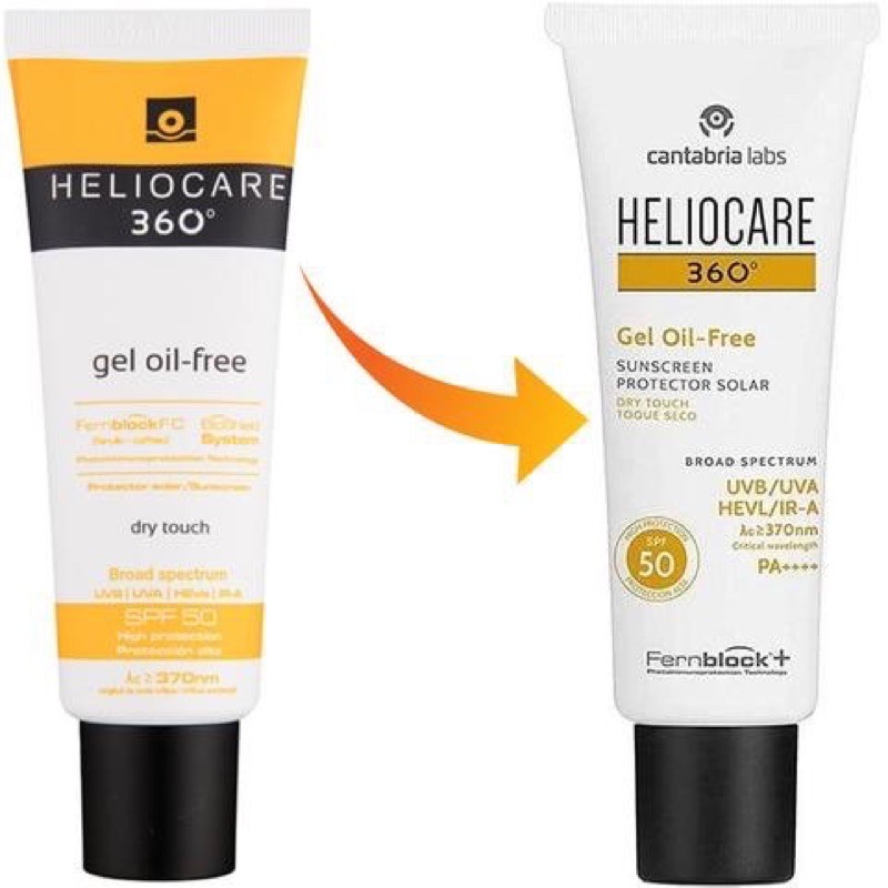 ✅Kem chống nắng Heliocare 360 Gel oil- free 50ml